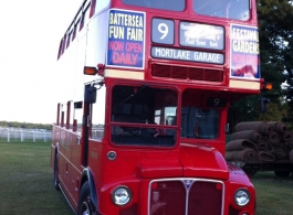 Classic Red London Bus for weddings in Twickenham
